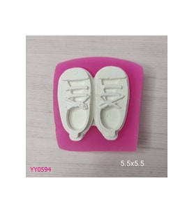 YY0594 Bağcıklı Ayakkabı Silikon Kalıp