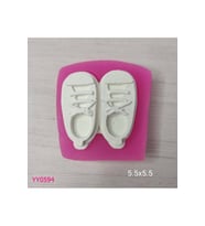 YY0594 Bağcıklı Ayakkabı Silikon Kalıp