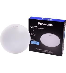 Panasonic Led Tavan Armatürü, Plafonyer, 13W 900Lm 865 Φ236 (Çok Renkli)