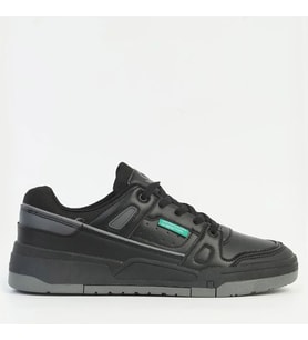Benetton 11135 Erkek Günlük Sneaker Ayakkabı (Siyah)