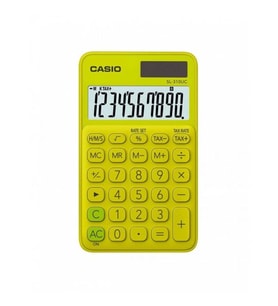 Casio SL-310UC-YG Cep Tipi 10 Hane Sarı Hesap Makinesi