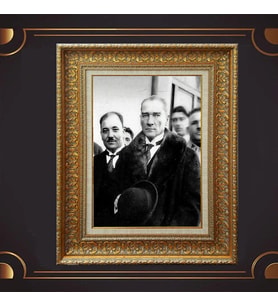 ÖZEL SERİ ALTIN VARAKLI ATATÜRK TABLO S984