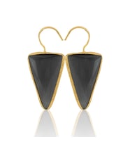 Kadir Jewellery 22 Ayar Altın Kaplama Vintage Küpe -El İşçiliği Ve Hipoalerjenik Küpe