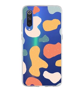 Xiaomi Mi 9 Uyumlu Kapak Grunge Tasarımlı Şeffaf Silikon Kılıf