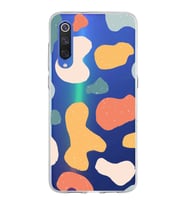 Xiaomi Mi 9 Uyumlu Kapak Grunge Tasarımlı Şeffaf Silikon Kılıf