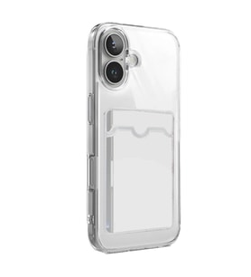 Apple iPhone 17 Kart Şeffaf Silikon - Şeffaf