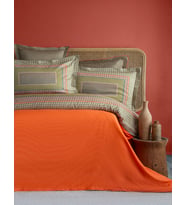 Çift Kişilik Regina Orange Elegance Saten Nevresim Takımı