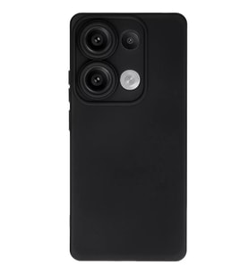 Redmi Note 13 4G Kılıf Nano içi Kadife Silikon - Siyah
