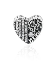 Yerli Üretim I Love You Mom Yazılı Kalp Charm