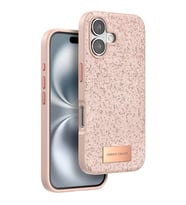 Onegif İphone 16 Bright Simli Kapak - Pembe