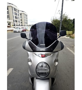 MOTOCAM Aprilia Scarabeo 500 Ön Cam 49cm 2003-2008 Model Siyah Renkli 4mm