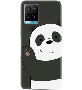 Vivo Y21s Kılıf Silikon Desen Hello Panda 1709