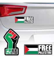 Özgür Filistin Free Palestine Araba Yapıştırma Etiket 18CM Sticker