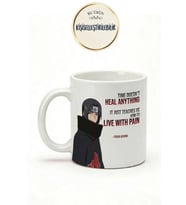 Itachi Uchiha Baskılı Seramik Hediye Kupa Bardak Kişiye Özel Kişiselleştirilebilir Anime