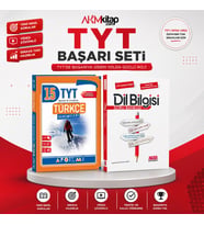 Apotemi TYT Türkçe Deneme ve AKM Dil Bilgisi Soru Bankası Seti 2 Kitap