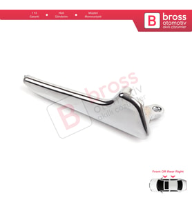 Mercedes A Class W169 B W245 2004-2012 A1697600408 İçin Sağ İç Kapı Açma Kolu