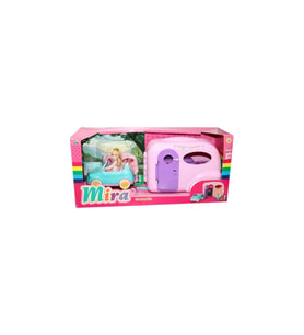 Mira Caravan Life Oyuncak Pembe Karavan- GLT-E407-A (Çok Renkli)