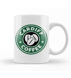 Cardiff Coffee Kupa Bardak Porselen