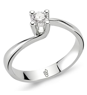 Romeo Pırlanta 0.26 Ct Tektaş Yüzük RM10021