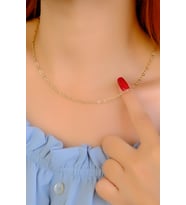 ÇITIR ZİNCİR KOLYE 14 AYAR A085001