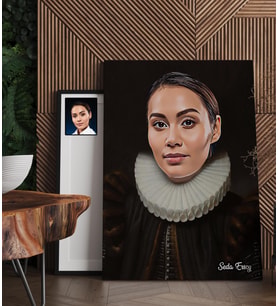 Kişiye Özel Sanatsal   Kanvas Tablo, Saray  Tablo 30x50 cm