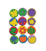 Sünger Baskı Eva 12 li 1 Paket Artlantis Sünger Eva Baskı 1 Paket (Karışık)