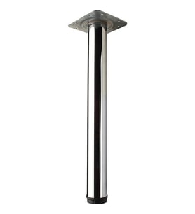 Gürçay Masa Ayağı 71 Cm Krom Çap: 60mm 1 adet  Tek (Gümüş)
