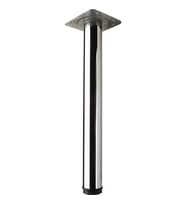 Gürçay Masa Ayağı 71 Cm Krom Çap: 60mm 1 adet  Tek (Gümüş)