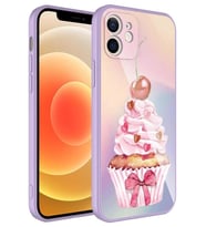 Apple iPhone 11 Kılıf Kamera Korumalı Renkli Tasarım Kadife İç Yüzey Silikon NO11