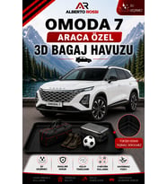 Omoda 7 ÜST Araca Özel 3D Bagaj Havuzu