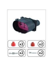 Fan Motor Soketi Dişi 4 Pin Kablosuz