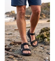 Günlük Unisex Cırtlı Sandalet Rahat Hafif Tabanlı Outdoor Esnek  Ayakkabı 125M