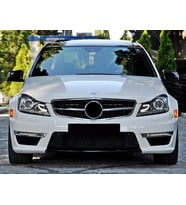 MERCEDES C SERİSİ W204 C180 C200 UYUMLU AMG KROM-SİYAH PANJUR 2008-2014