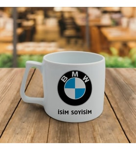 Araç Logolu İsimli Fincan
