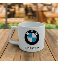 Araç Logolu İsimli Fincan
