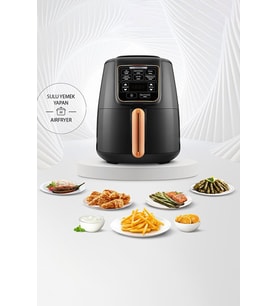 Air Pro Cook Xl 2 In 1 Konuşan Airfryer Black Cooper (Kırmızı)