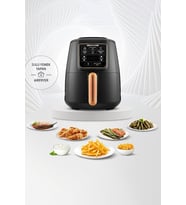 Air Pro Cook Xl 2 In 1 Konuşan Airfryer Black Cooper (Kırmızı)