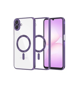 Samsung Galaxy A07 4g Kross Magneticsafe Kapak - Mor