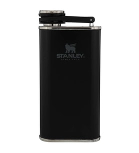 Stanley Klasik Paslanmaz Çelik Cep Matarası 0,23 Lt - Matte Black Pebble (Siyah)
