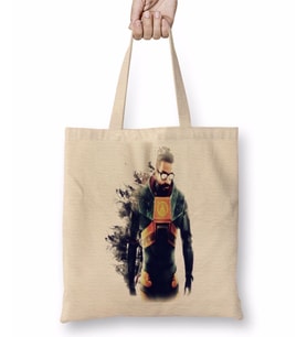 Half Life Gordon Freeman Bez Çanta Uzun Saplı