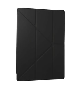 Samsung Galaxy Tab A9 Plus Kılıf Kalemlikli Mars Tablet Kılıfı - Koyu Gri