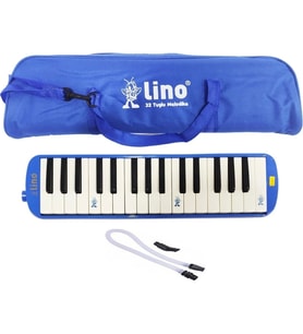 LİNO LN-32-MS MELODİKA 32 TUŞLU ÇANTALI MAVİ