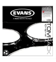 Evans ETP-EC1CTD-S EC1 Coated Tom Deri Seti (Standart - 12-13-16)