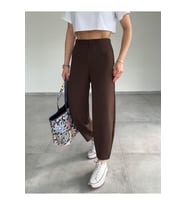 Kemersiz Balon Pantolon, 4 Mevsim, Krep Kumaş, Full Likralı