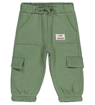 Civil Baby Keep Smiling Etiketli Basic 6-18 Ay Eşofman Altı - Kahverengi (Asker Yeşili)