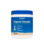 Nutricost Organic Chlorella Tozu 227 Gr. (Klorella Yosunu) - Broken cell Bitkisel Takviye Edici Gıda