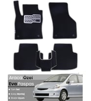 HONDA JAZZ HATCHBACK (2002-2008) Uyumlu EVA Paspas Tam Set–Araca Özel,Kolay Montaj