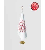 Hazine ve Maliye Bakanlığı Makam Bayrağı - Saçaksız Gold Set