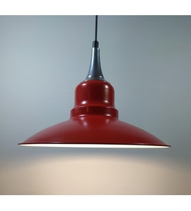 MYLİGHTS  VİNTAGE KRIMIZI GÜMÜŞ ASKILI   METAL SARKIT AVİZE