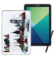 Samsung Galaxy Tab P580 Baskılı Silikon Kılıf BK-163